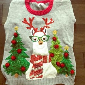 Ugly Christmas Sweater lights up